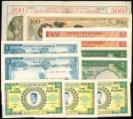 1953－54年法属印度支那纸币一组11枚，越南票，均AVF－AU，建议预览