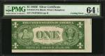 Fr. 1614. 1935E $1 Federal Reserve Note. PMG Choice Uncirculated 64 EPQ. Cutting Error.