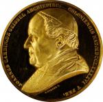 GERMANY. Cologne. Archbishop Johann von Geisel Gold Medal, 1850. PCGS SPECIMEN-63 Gold Shield.