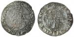 Charles I (1625-49), Shilling, group D, 5.91g, m.m. crown, carolvs d g ma br fr et hi rex, bust with