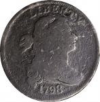 1798 Draped Bust Cent. S-144. Style I Hair. Good-6 (PCGS).