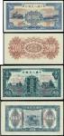 Peoples Bank of China, 1st series renminbi, lot of 2 specimens, 200 yuan Yi He Palace and 1000 yuan 