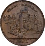 1912年英国伯明翰泰勒和查伦有限公司铸币机械黄铜广告代用币。GREAT BRITAIN. Birmingham. Taylor & Challen, Ltd. Minting Machinery B