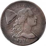 1794 Liberty Cap Cent. S-56. Rarity-3. Head of 1794. VF Details--Cleaning (PCGS).