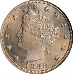 1888 Liberty Head Nickel. Proof-64 (NGC).