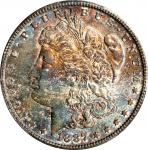 1887-S Morgan Silver Dollar. AU-58 (PCGS).