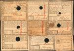 Colonial Currency. Collection of (9) Massachusetts Colonial Notes. Fine to Very Fine.