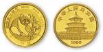 1988年熊猫纪念金币1/20盎司 近未流通