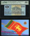 Central Bank of Sri Lanka, 200 rupees, polymern, 1998, commemorative issue for 50th Anniversary of I