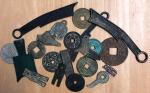 CHINA:LOT of 46 charms and amulets cast mostly during the Republic of China (Min Guo) period of the 
