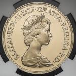 GREAT BRITAIN Elizabeth II エリザベス2世(1952~) 5Pounds 1982 NGC-PF69 Ultra Cameo Proof