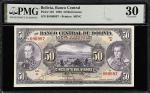 BOLIVIA. Lot of (5). Banco Central de Bolivia. Mixed Denomination, 1928. P-Various. PMG Very Fine 30