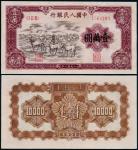 1951年第一版人民币壹万圆牧马一枚