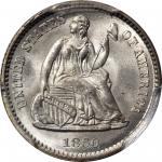 1860 Liberty Seated Half Dime. MS-67+ (PCGS). CAC.