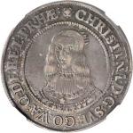 SWEDEN. 1/2 Riksdaler, 1644-AG. Stockholm Mint. Kristina (1632-54). NGC EF-40.