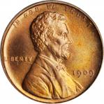 1909 Lincoln Cent. Proof-64 RD (PCGS). OGH.