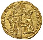Italian mints. VENEZIA Michele Steno (1400-1413) Ducato - Pa. 1 AU (g 3 55)