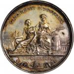 1879 Cincinnati Industrial Exposition Award Medal. Silver. 44.5 mm. 39.2 grams. cf. Harkness Oh-35. 