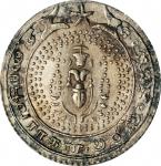 1808-11年印度马德拉斯1/2塔。INDIA. Madras Presidency. 1/2 Pagoda, ND (1808-11). PCGS MS-63 Gold Shield.