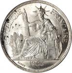 1906-A年坐洋一元银币。