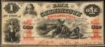 Germantown, Pennsylvania. Bank of Germantown. Jan. 15, 1862. $1. Very Fine.