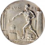 KARL GOETZ MEDALS. Germany. The XI Olympic Games in Berlin Silver Medal, 1936. Munich Mint. PCGS MAT
