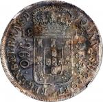 BRAZIL. 960 Reis, 1817-R. Rio de Janeiro Mint. Joao as Prince Regent. NGC MS-61.