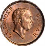 SARAWAK. Cent, 1941-H. Heaton Mint. PCGS MS-65 Red Brown Gold Shield.