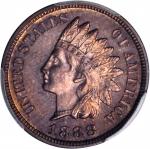 1888 Indian Cent. Proof-65 RB (PCGS).