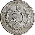 GUATEMALA. Quetzal, 1925. Philadelphia Mint. PCGS AU-53 Gold Shield.
