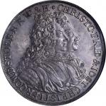 GERMANY. Stolberg-Stolberg. Taler, (1719)-IIG. Christof Friedrich & Jost Christian (1704-38). NGC MS