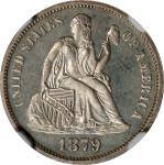 1879 Liberty Seated Dime. Proof-65 (NGC).