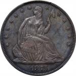 1875 Liberty Seated Half Dollar. Proof-64 (PCGS).