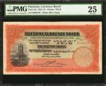 PALESTINE. Currency Board. 5 Pounds, 1929. P-8b. PMG Very Fine 25.