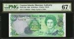 CAYMAN ISLANDS. Cayman Islands Monetary Authority. 50 Dollars, 2001. P-29a. PMG Superb Gem Uncircula