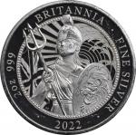 2022 Britannia 2oz Silver 5 Pounds. Commemorative Series. Queen Elizabeth II. Trial of the Pyx Test 