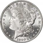 1880/9-S Morgan Silver Dollar. MS-67 (PCGS).