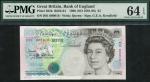 Bank of England, Graham Edward Alfred Kentfield (1991-1998), ｣5, ND (1991), serial number R01 000010