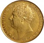 GREAT BRITAIN. 2 Pounds, 1823. London Mint. George IV. PCGS AU-55.