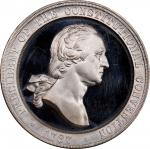 1887 Constitutional Centennial medal. Musante GW-1042, Baker-A1805. White Metal. SP-63 (PCGS).