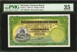 PALESTINE. Currency Board. 1 Pound, 1939. P-7c. PMG Choice Very Fine 35.