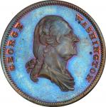 Circa 1860s North Point and Fort McHenry medal by Robert Lovett, Jr. from the Hodge Series. Musante 
