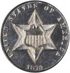 1873 Silver Three-Cent Piece. Proof-62 (PCGS).