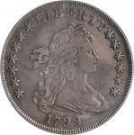 1799 Draped Bust Silver Dollar. BB-169, B-21. Rarity-3. VF-35 (PCGS). OGH.