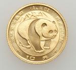 1983年熊猫金币一套4枚 完未流通