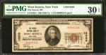 West Seneca, New York. $20 1929 Ty. 2. Fr. 1802-1. The Seneca NB. Charter #12925. PMG Very Fine 30 E
