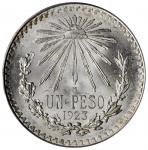 MEXICO. Peso, 1923-M. Mexico City Mint. PCGS MS-66.