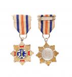 民国 资深士兵荣誉奖章一枚
