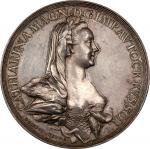 1780 Treaty of Armed Neutrality Medal. Betts-571. Silver, 49.4 mm. MS-60 (PCGS).