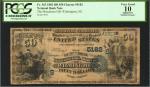 Wilmington, North Carolina. $50 1882 Date Back. Fr. 563. The Murchison NB. Charter #5182. PCGS Very 